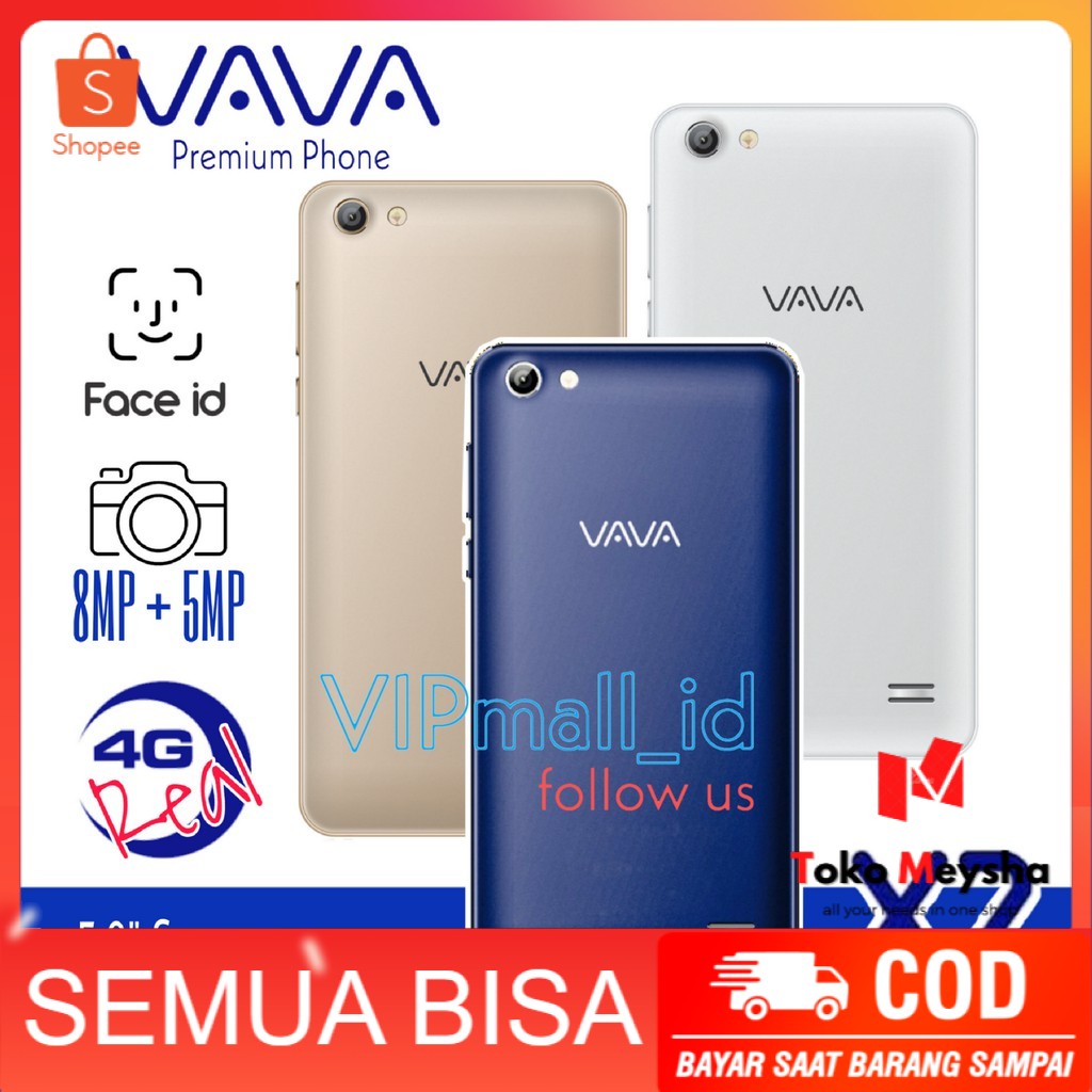(4G) VAVA X2 - GARANSI RESMI - HP ANDROID 4G RAM 1GB/8GB - SMARTPHONE - HP ANDROID MURAH