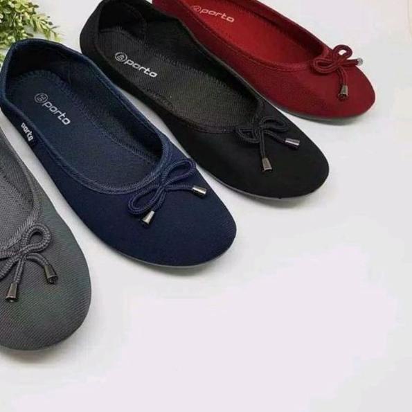 ✷ FLAT SHOES PORTO NYAMAN DI PAKAI PORTO MURAH SEPATU BALET ❅