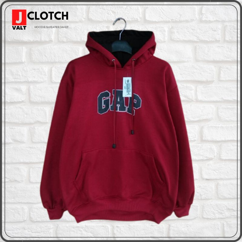 JAKET HOODIE  JAKET GAP MERAH  JAKET MURAH  TERBARU