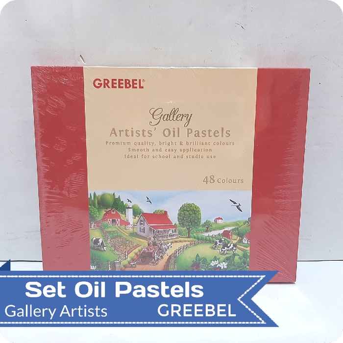 

Crayon Oil Pastels Artist 48 - Artist 72 Greebel - Artist 48