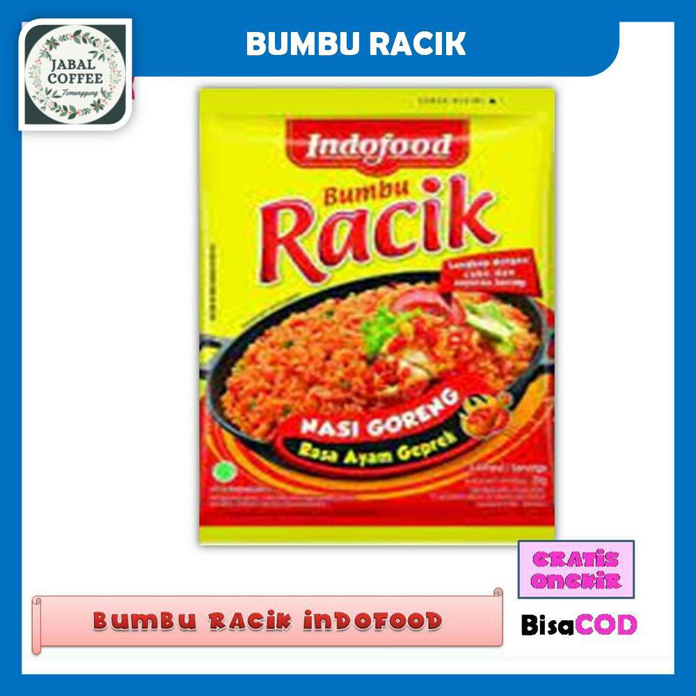 Bumbu Racik Instan Indofood Nasi Goreng / Bumbu Racik Nasi Goreng Geprek Ekstra Pedas Praktis J29