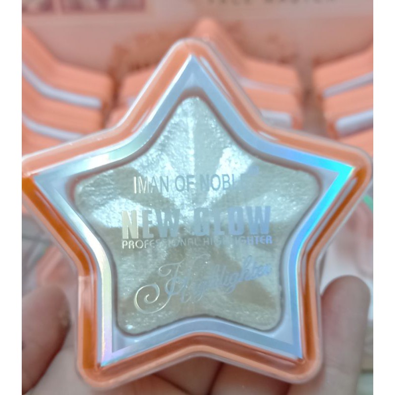 PROMO PERPCS !!! HIGHLIGHTER  NEW GLOW PROFESSIONAL BINTANG LIMA / BUNGA NO.6690 / 6691 / A06