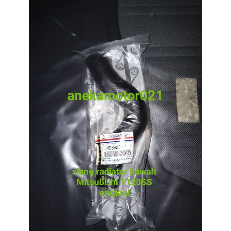 slang radiator selang radiator bawah Mitsubishi colt T120 SS T120SS original ori