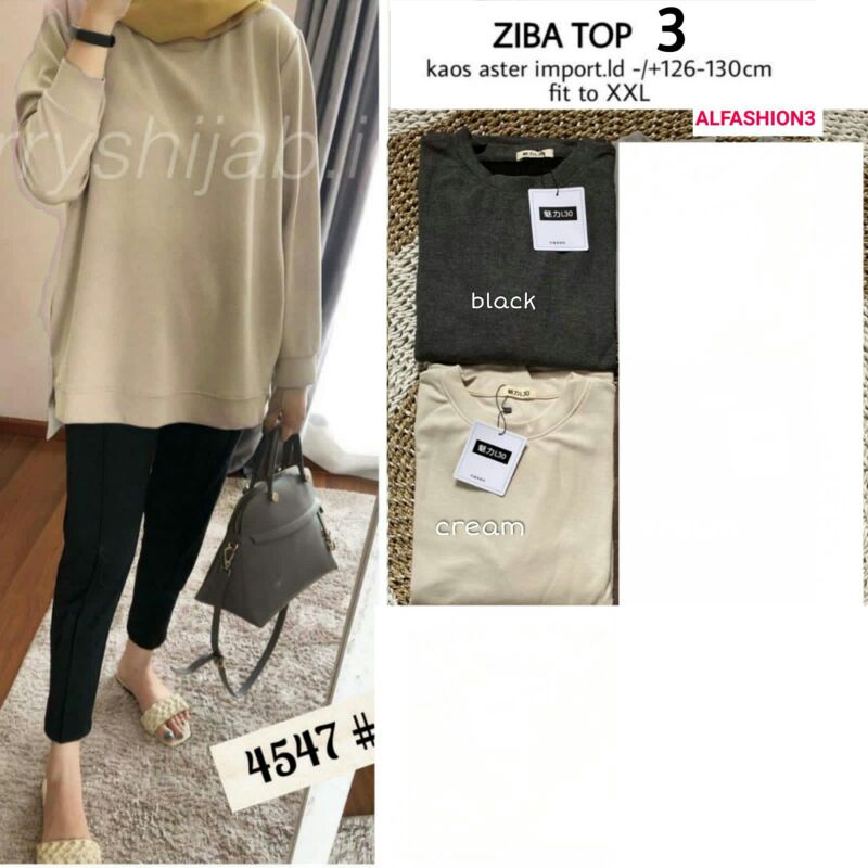 ziba top3/pakaian dewasa/set dewasa