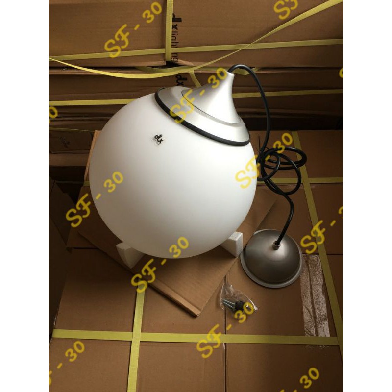 Lampu Gantung Putih Doff Putih Susu Dlx Lightning Lampu Bulat Dlx Lightning Lampu Kaca SF 30