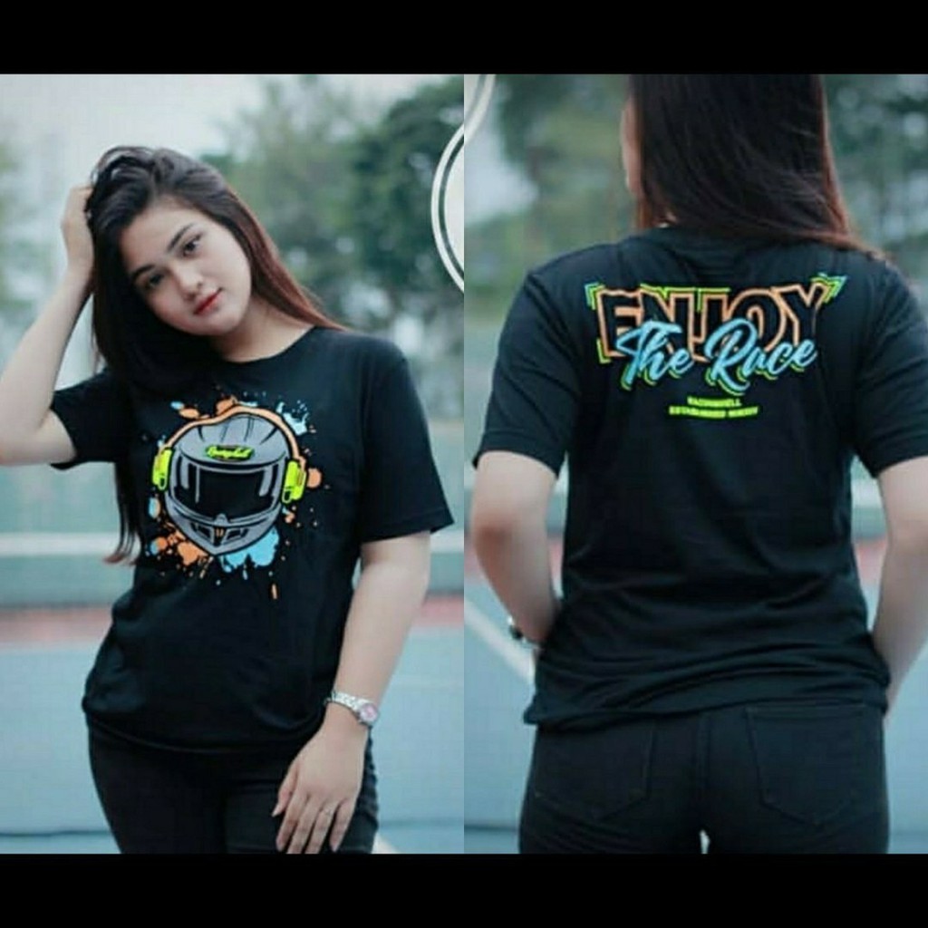  Baju  Kaos  Tshirt Distro Pria Wanita Racing  Hell  Kode 20 