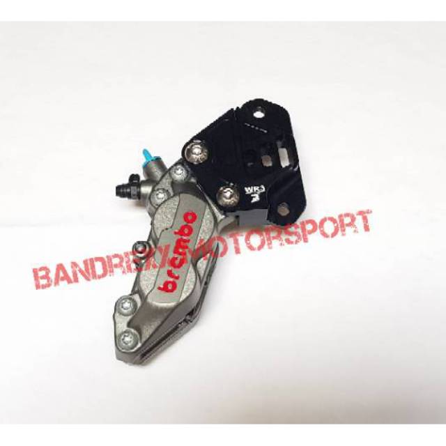 Kaliper Brembo 4 piston Original + Bracket WR3 disk 300mm For Xmax 250-300
