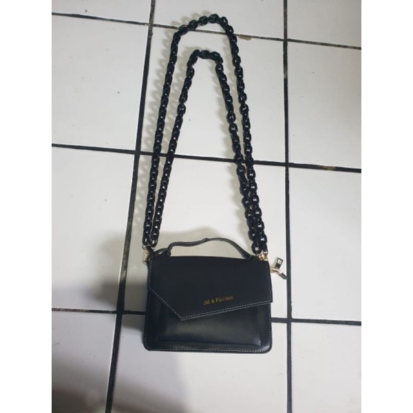 tali tas rantai tas acrylic dompet cocok untuk kondangan pesta impor best quality 38 cm