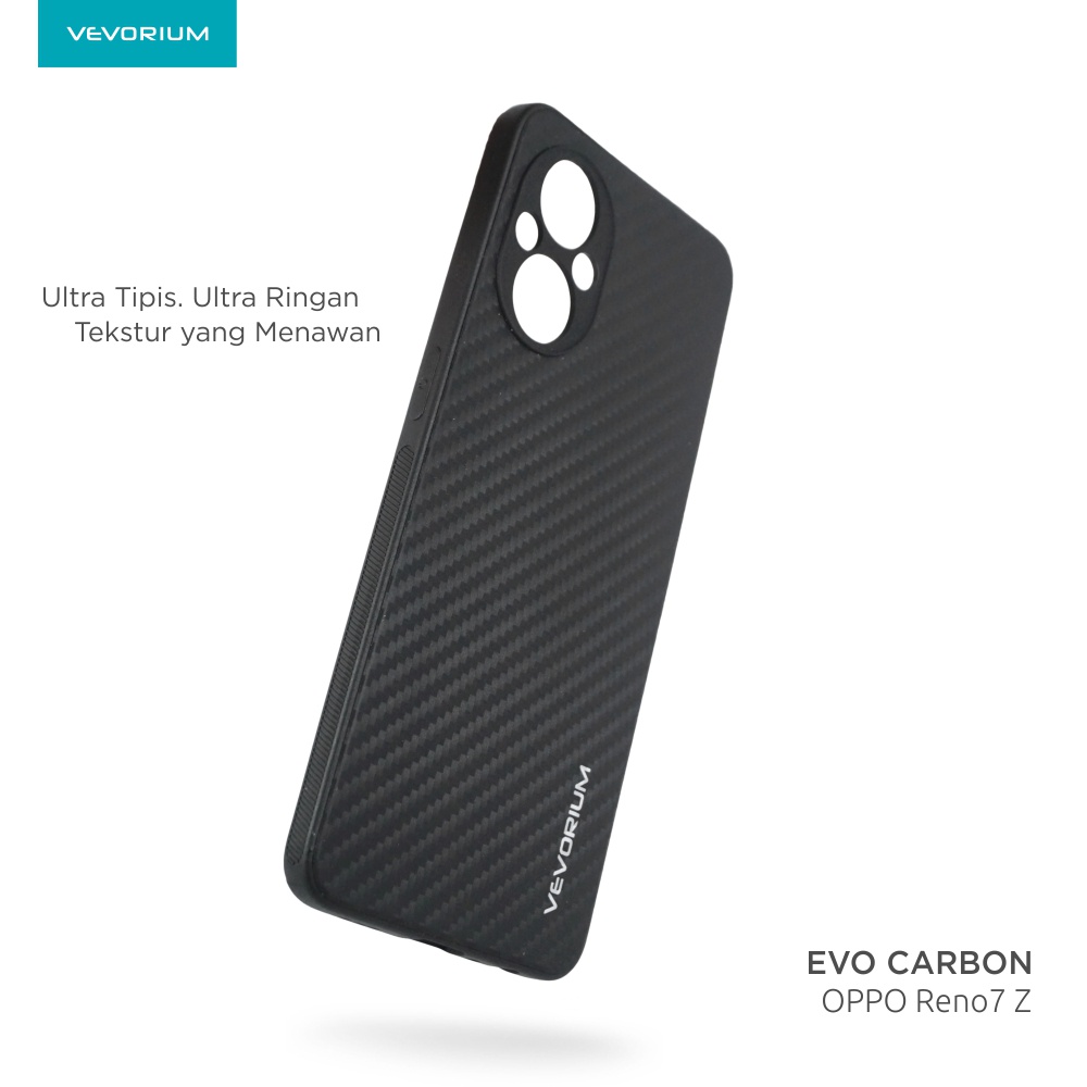 VEVORIUM EVO CARBON OPPO Reno7 5G Reno7 Z Reno8 Z 5G Ultra Slim Soft Case 7Z 8Z Reno 7