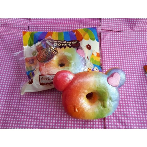 Squishy Licensed Rainbow Yummibear donut by Creamii Candy TOP