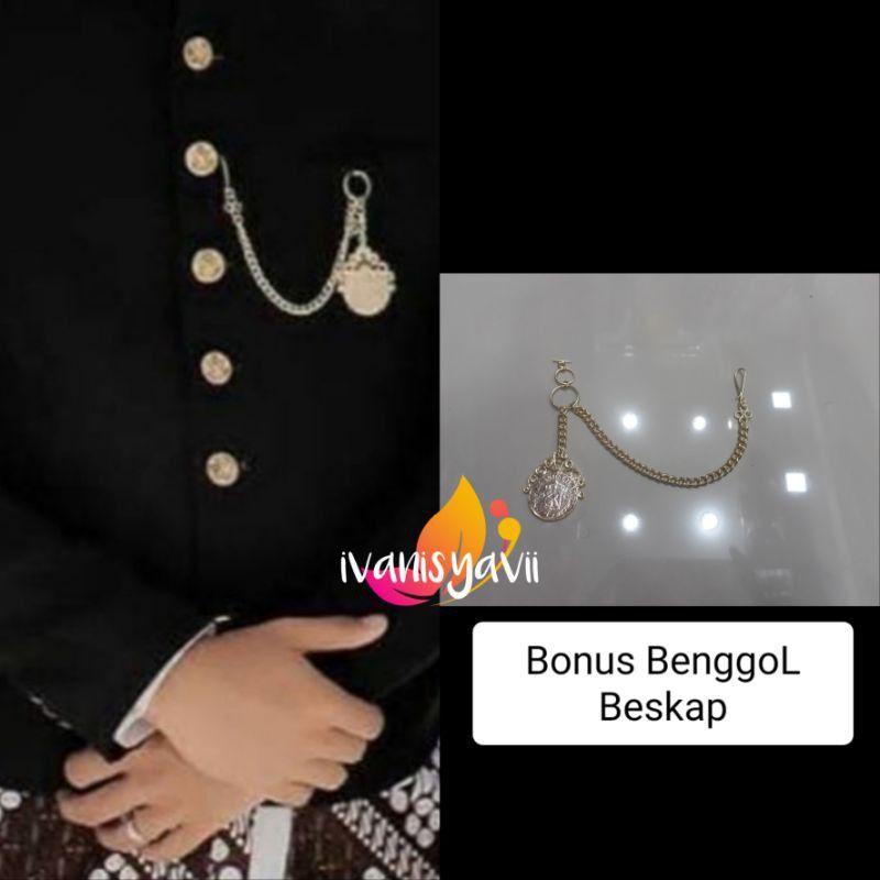 Set Prewed Baju Adat Jawa - Solo, Motif Semen Romo. (BONUS BENGGOL BESKAP)