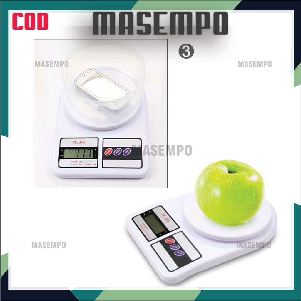 Timbangan Dapur Digital / Electronik Kitchen Scale / Timbangan Kopi 7 10 kg /LSH-SF- 400