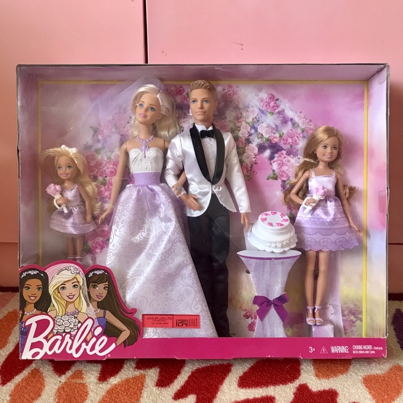 Barbie Wedding Family