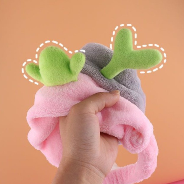 SAO - Bandana Bando Motif Kaktus Lucu Bando Bandana Korea Fashion Wanita Rambut Korea B5111