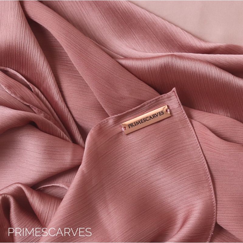 PS Alleira Pasmina Premium Textured Silk Scarf | Pashmina Crinkle Textured Silk Malay