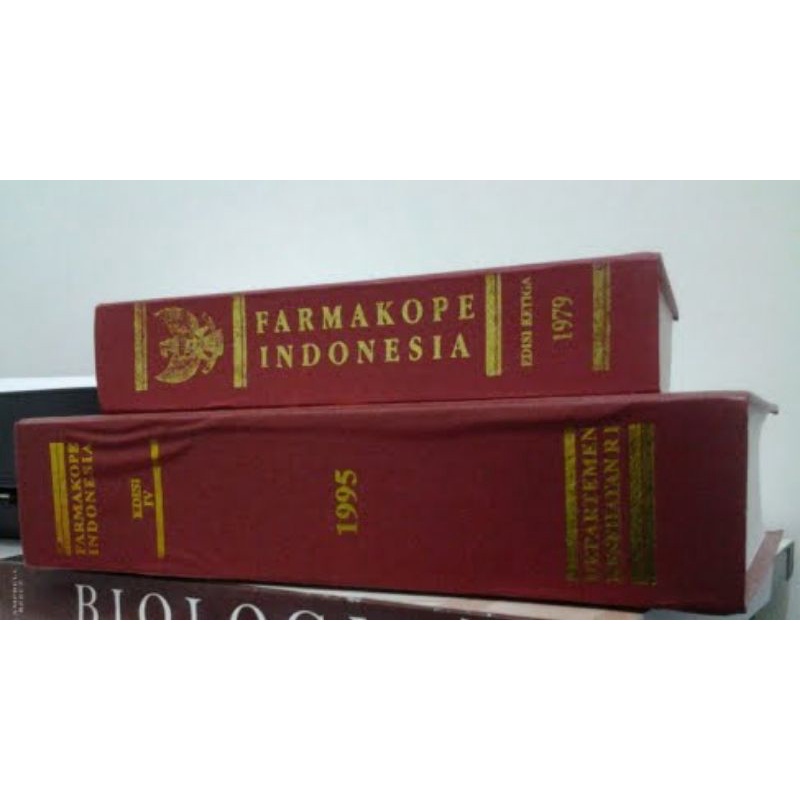 Buku Farmakope Indonesia edisi 3 ( FI)