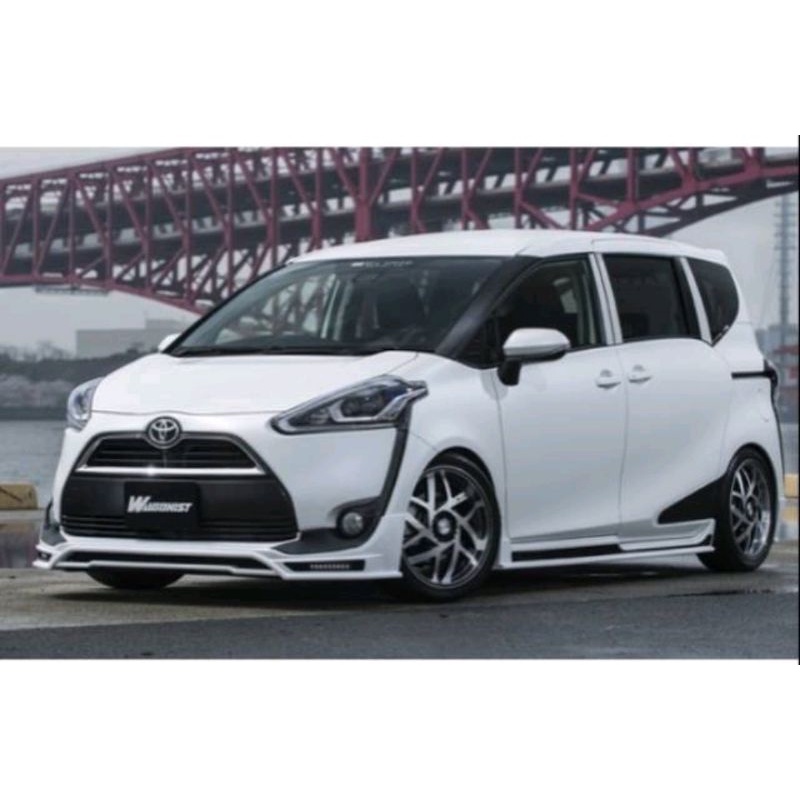 Bodykit toyota sienta zeus samping - GRT