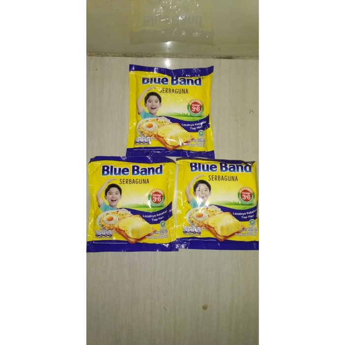 

MARGARINE BLUEBAND SACHET 200gr || 3 PCS