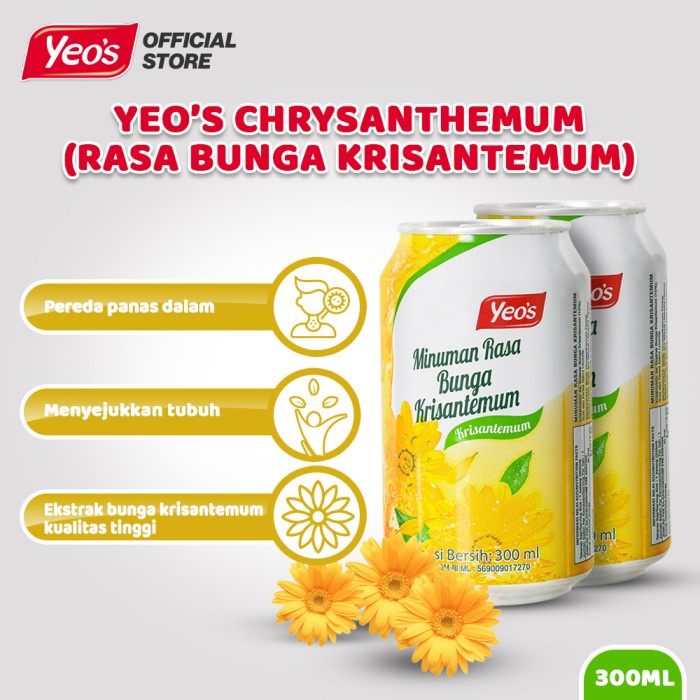 

Ge6012Gtb Yeo'S Trial Pack A - 4 Cincau, 4 Chrysanthemum, 4 Sarang Burung Ds501Ghg