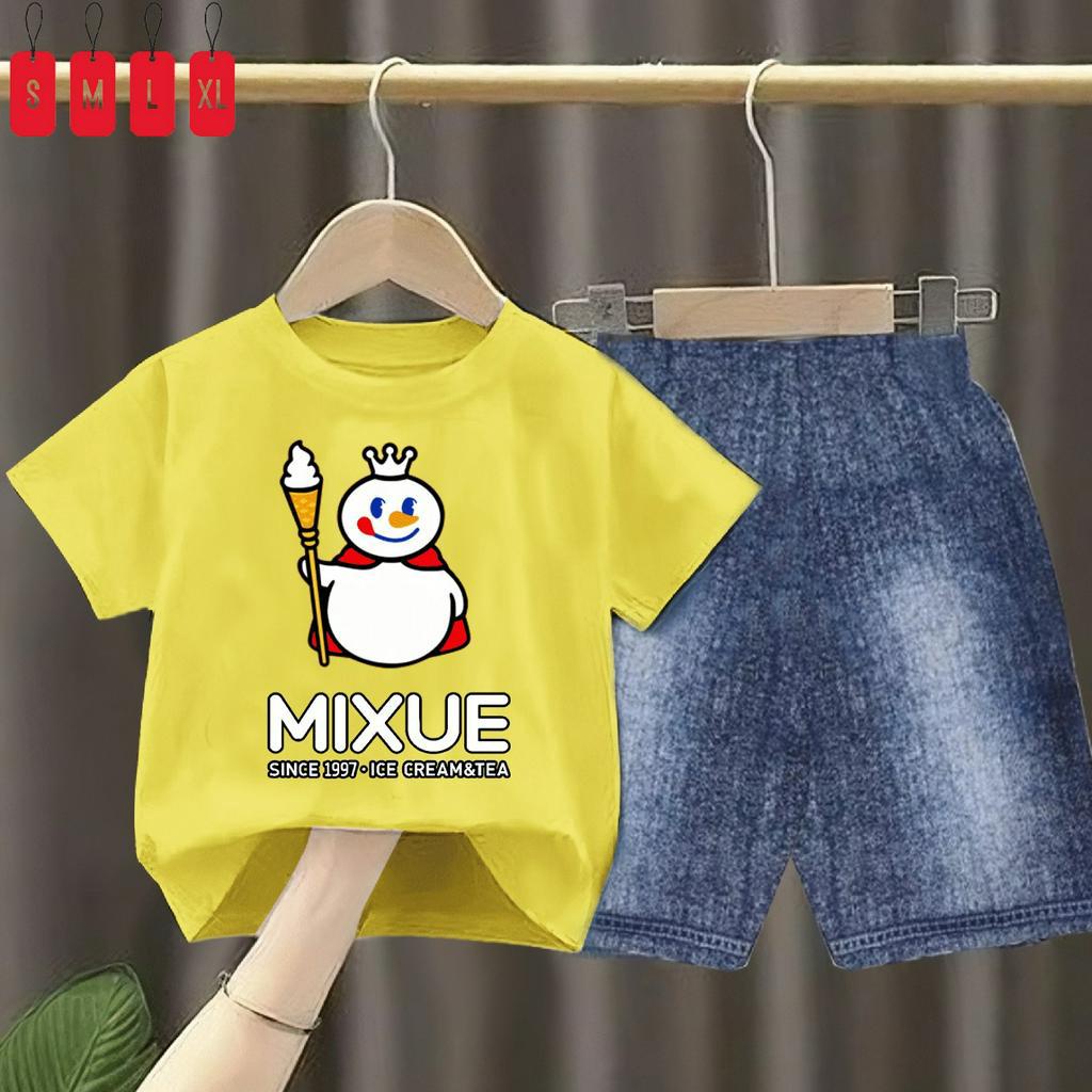 Setelan Anak Semi Jeans Spj Miksu 04/Set anak Pe24s