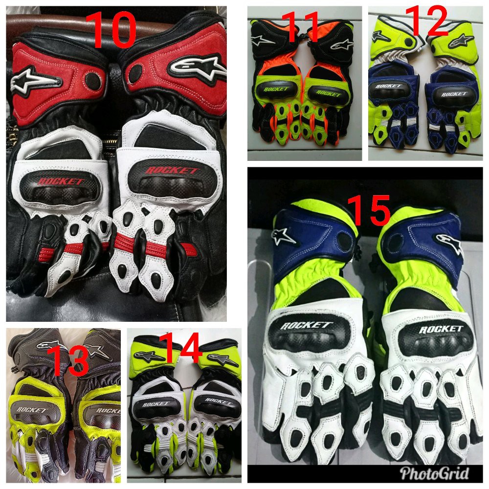 sarung tangan motor alpinestar FULL KULIT Best Quality
