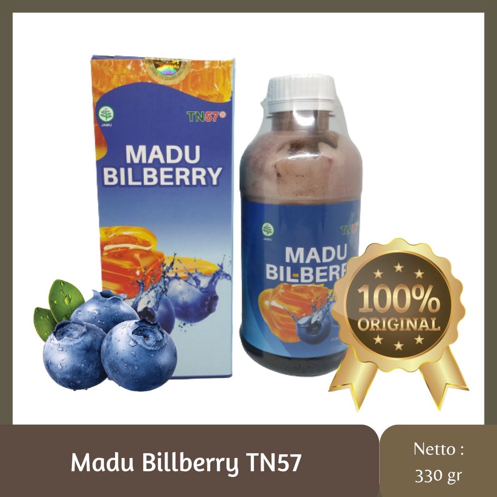 

MADU BILBERRY TN57 HERBAL UNTUK KESEHATAN MATA