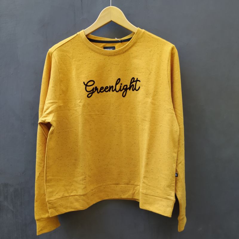 SWEATER GREENLIGHT CEWEK ORIGINAL MUSTARD