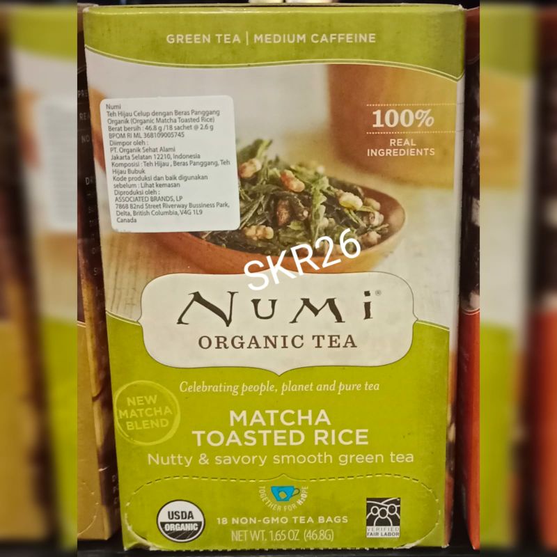 

Numi Organic Tea Matcha Toasted Rice (46.8G)
