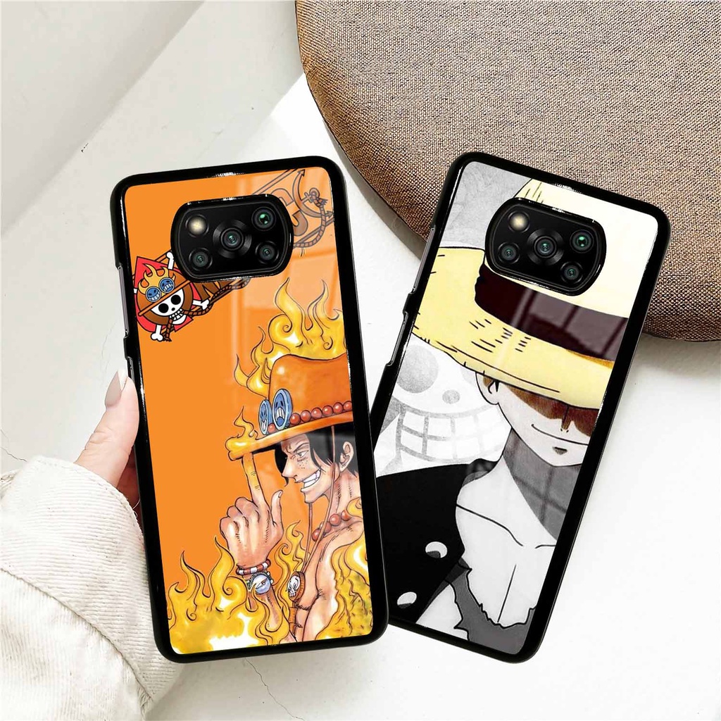 (PC55) Case Glossy Poco X3 | X3 NFC | X3 PRO | Casing Hp Xiaomi | Anime One Piece