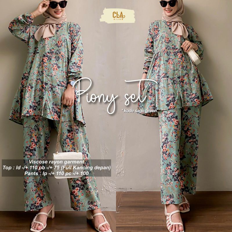 PIONY SET BY CLA HIJAB