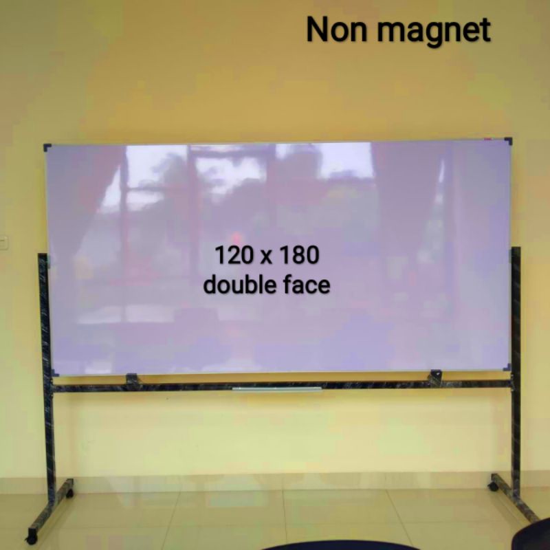 

whiteboard double face 120 x 180 cm