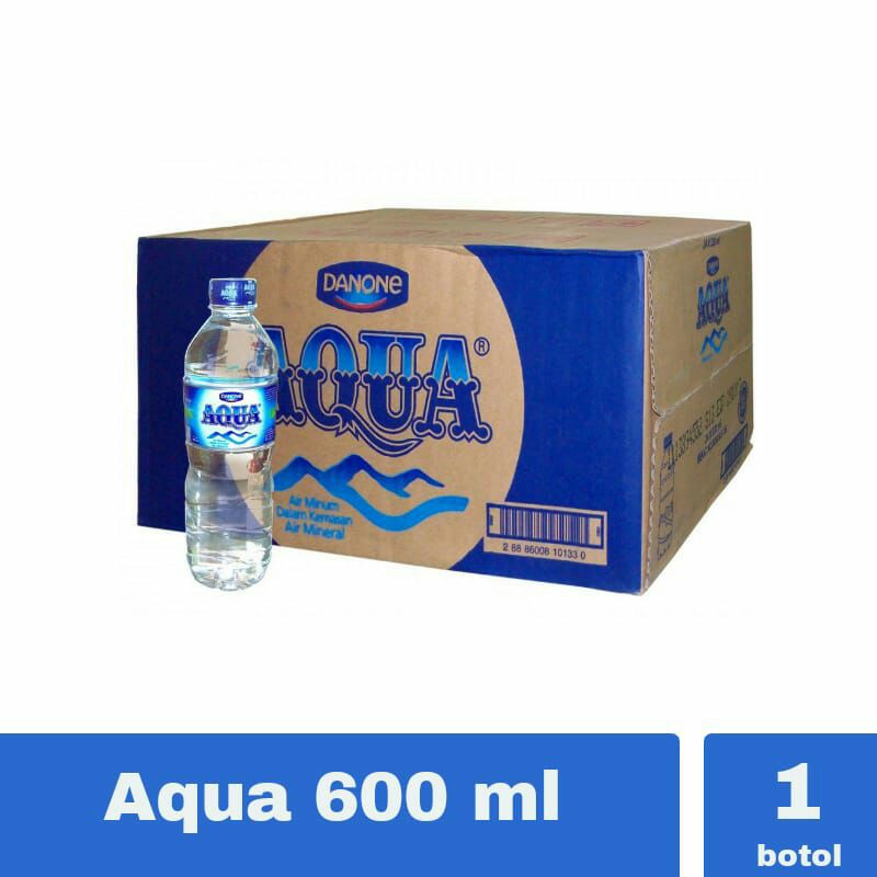 

aqua 600ml/botol