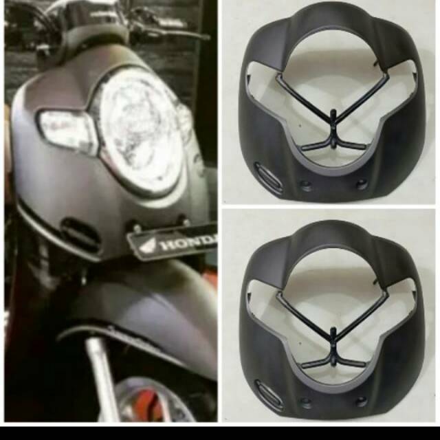 Cover Dasih depan tameng depan Scoopy fi remote 2018
