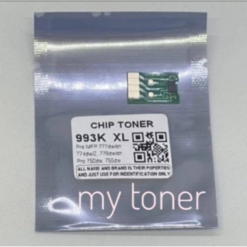 Chip Tinta 993XL for PageWide 993XL Pro MFP 777dw 777dn 750dw 774dw 779dw 755dw 77940