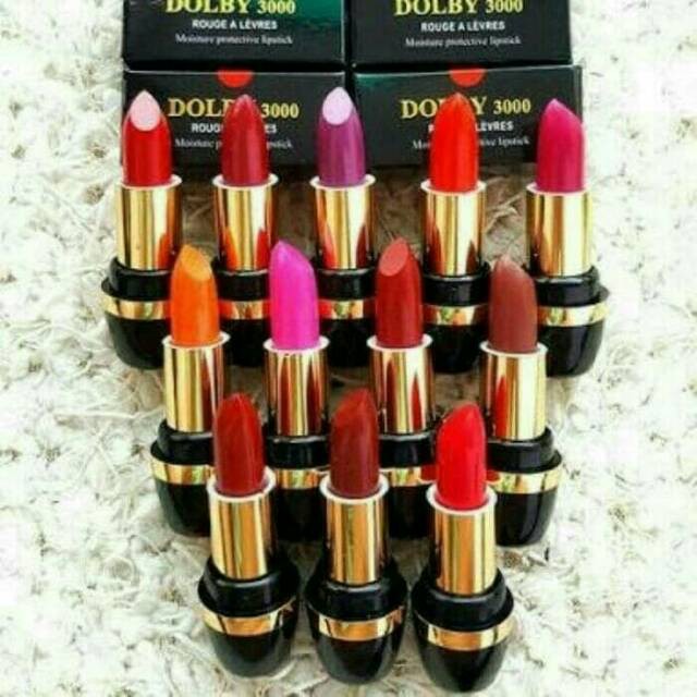 LIPSTIK DOLBY 3000 BPOM WARNA CAMPUR LUSINAN