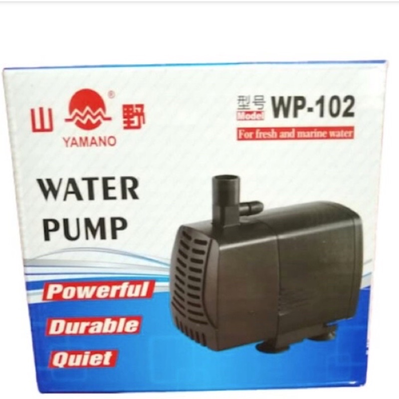 POMPA YAMANO WP-102 WP102 POMPA CELUP AQUARIUM/KOLAM IKAN/HIDROPONIK