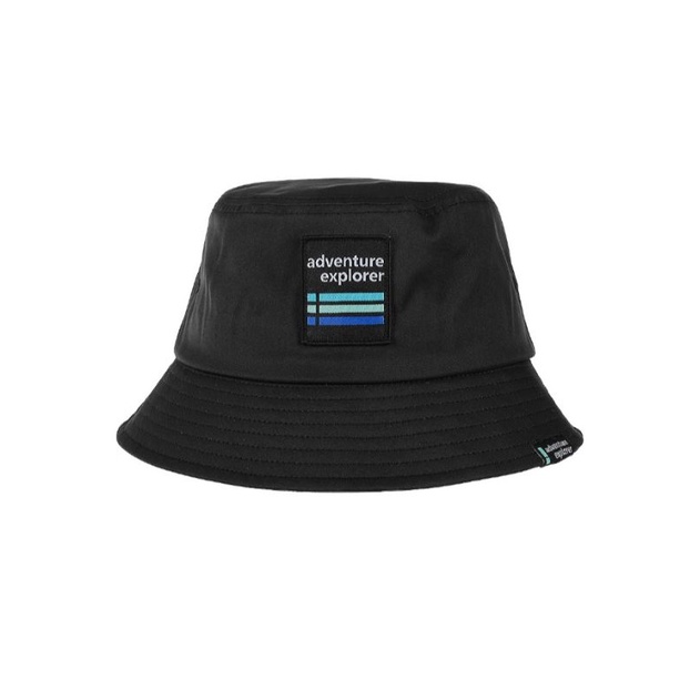 miniso topi bucket hitam