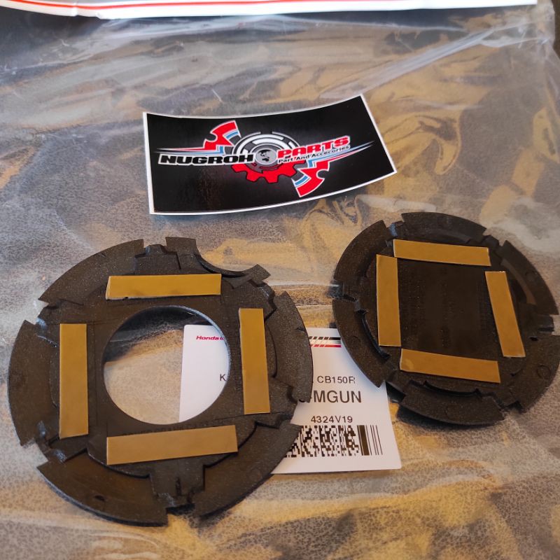 Cover Mesin Crank Case Gun Metal New CB150R LED Original Aksesoris Honda