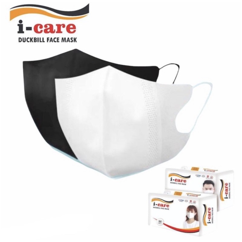 Masker Duckbill Dewasa i Care isi 50 / Box