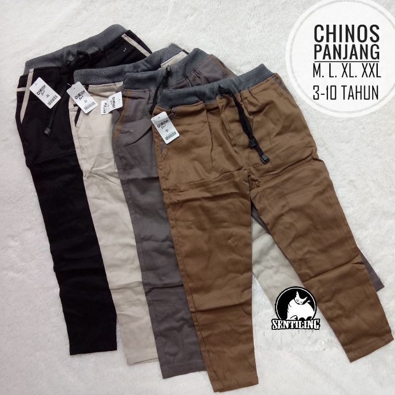 chinos rip.panjang anak ukuran -114 tahun