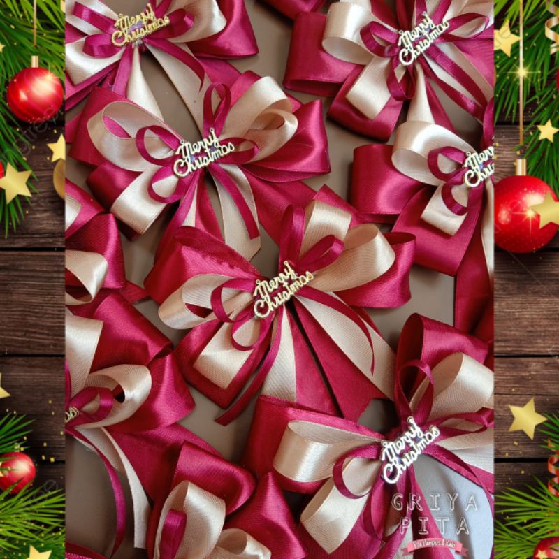 

Pita Hampers Natal T-8 A, Christmas topper