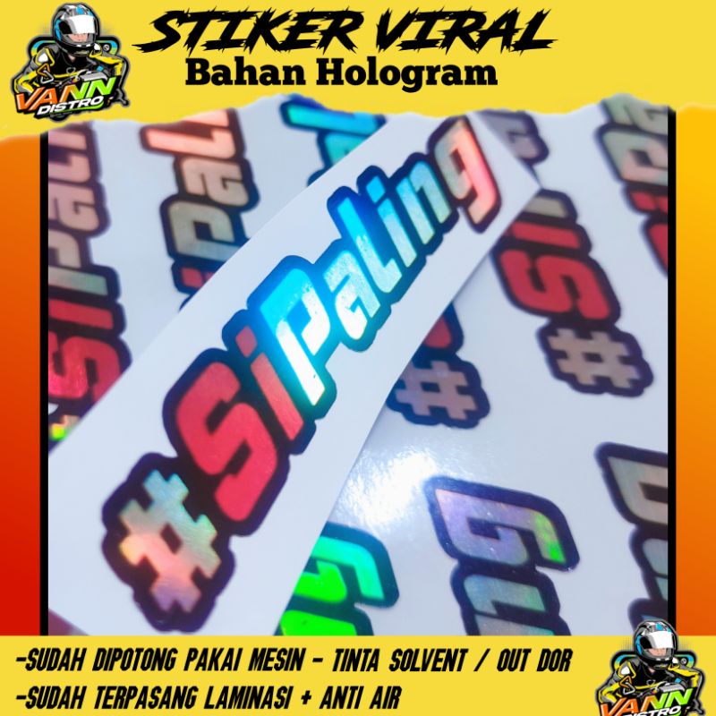 Stiker #SIPALING