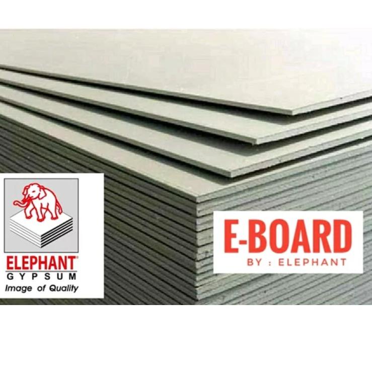 

Trendy E-BOARD Papan Gypsum Gipsum Board by Elephant 9mm,.