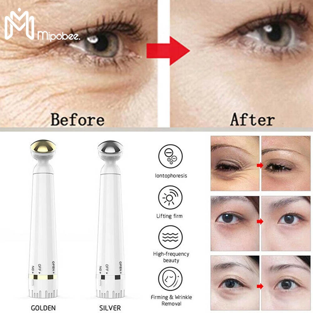 Mipobee Alat Pijat Mata Electric Penghilang Kantung Mata Anti Aging