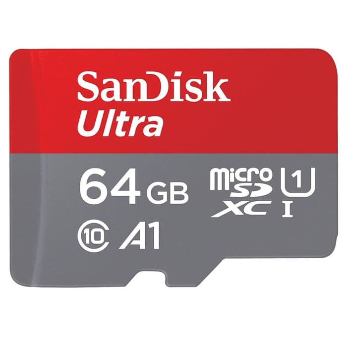 MicroSD Sandisk A1 64gb 100bmps