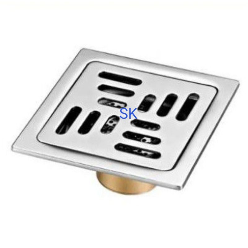 Floor Drain - Saringan Got Anti Anti Bau / Kecoak Stainless - Saringan Got WC Toilet Kamar Mandi