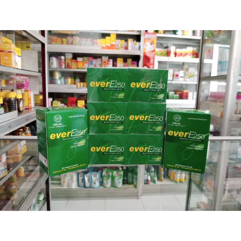 Ever E 250 Isi 30 Kapsul (Vitamin E)