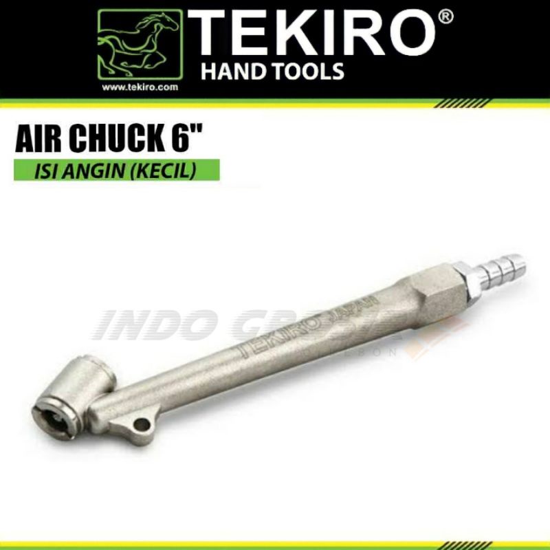 TEKIRO Air Chuck 6 Inch Alat Isi Angin Ban Mobil Motor Tire Chuck 6&quot;