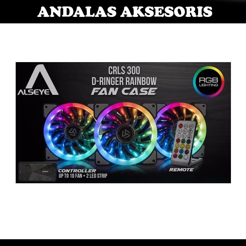 Fan Casing ALSEYE Dringer RGB CRLS300 ALSEYE Remot