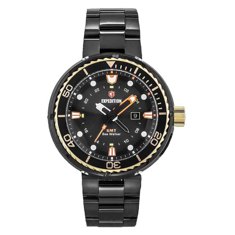 Expedition 6727 Jam Tangan Pria - Black Gold